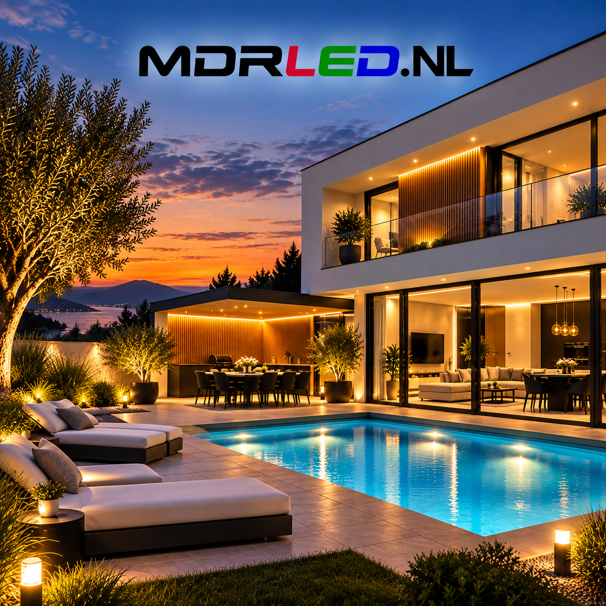 MDRLED® 3-Fase GU10 Railarmatuur Zwart | Aluminium