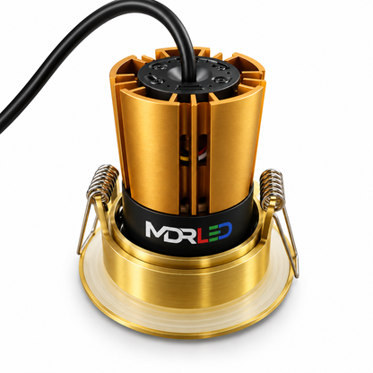 LED Inbouwspot Aurora Goud 9/12W CCT | IP65