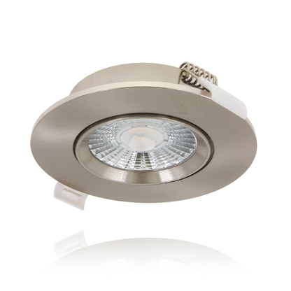 LED Einbaustrahler 6W Dim to Warm SCHWARZ, WEISS, CHROM SILBER, MDRLED® 