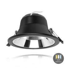 LED Downlight Zwart Ø120 – Aurora 11W – CCT-Switch – 111 lm/W