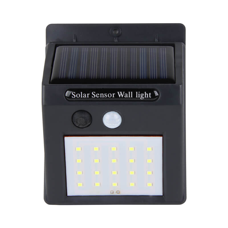 Wandlamp Solar met Sensor - Duurzame Buitenverlichting met 20 LED,s en Zonne-energie PROLEDPARTNERS®