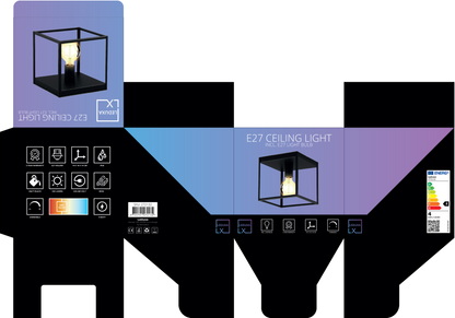Lampa sufitowa Square 4W. MDRLED®