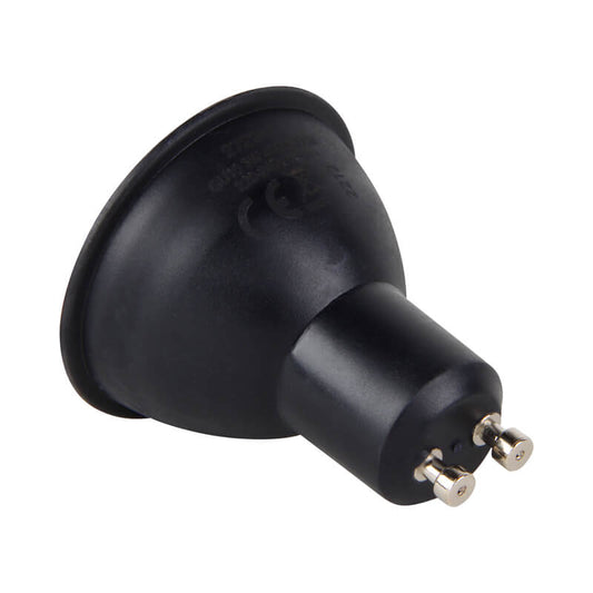 GU10 SPOT  5W  ZWART  DIMBAAR ACTIE 2700K 3000K 4000K. MDRLED®