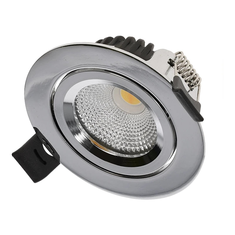 LED INBOUWSPOT SLIM-FIT  5W  DIM2WARM  CHROME MDRLED®