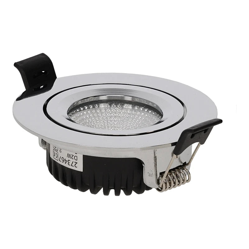 LED INBOUWSPOT SLIM-FIT  5W  DIM2WARM  CHROME MDRLED®