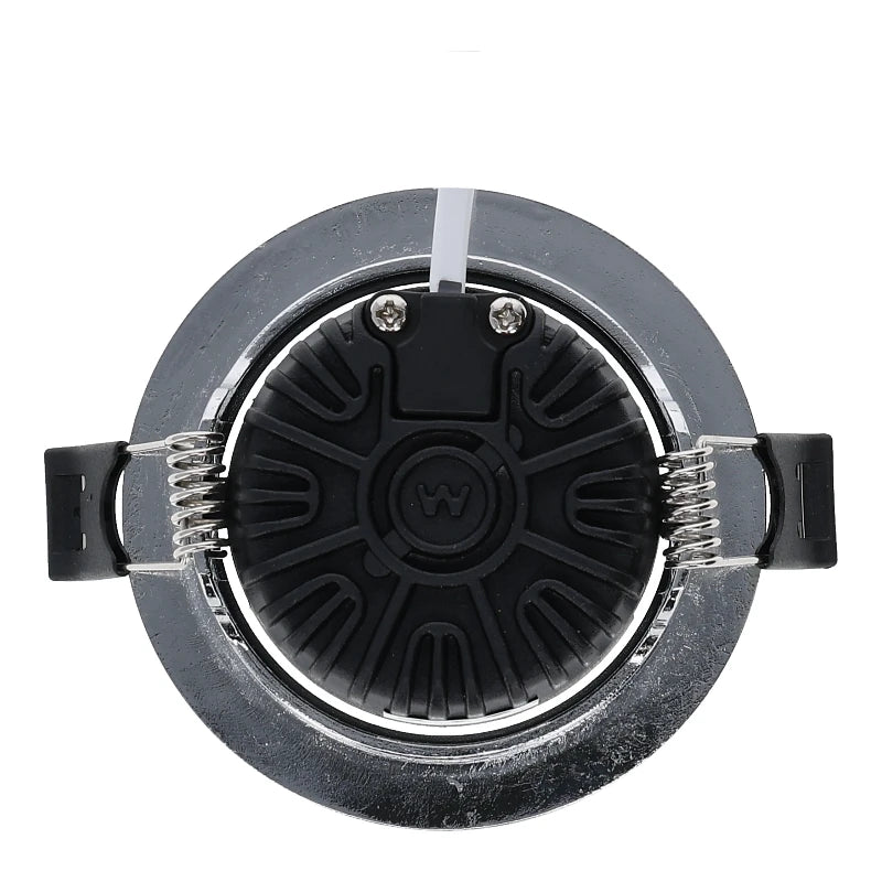 LED INBOUWSPOT SLIM-FIT  5W  DIM2WARM  CHROME MDRLED®