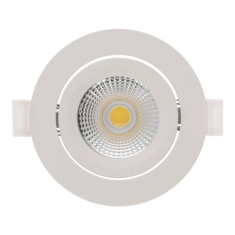 SLIM-FIT 5W Dim to Warm PRO Einbaustrahler in Weiß MDRLED®