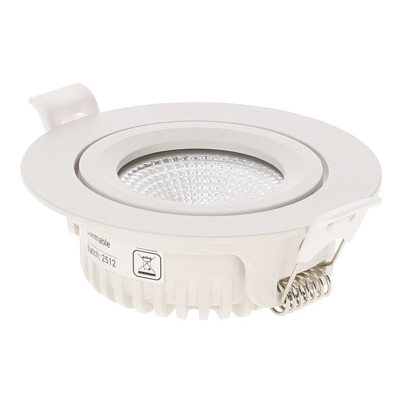 SLIM-FIT 5W Dim to Warm PRO Einbaustrahler in Weiß MDRLED®