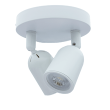 LAMPA SUFITOWA DO 2X GU10 BIAŁE MDRLED®