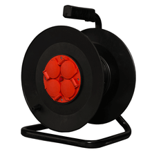 Kabeltrommel mit 4 Steckdosen 25 Meter MDR LED®