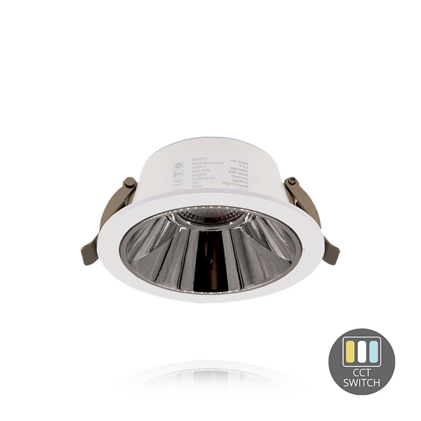 LED Downlight CCT-SWITCH Ø75MM 7W WIT MDRLED®