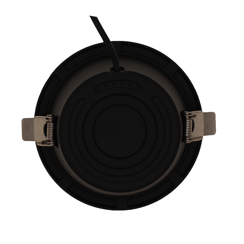 LED DOWNLIGHT CCT-SWITCH Ø100MM  10W  ZWART