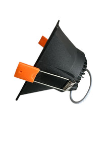 LED Spot 5W Zwart | 2700K Warm Wit | Dimbare LED Downlight | 450 Lumen