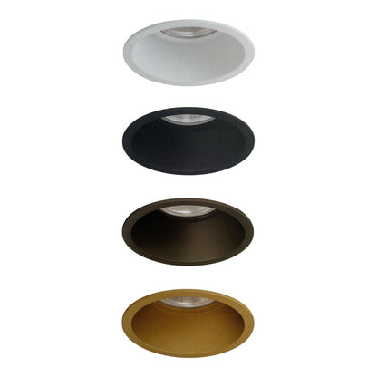 Ronde LED Inbouwspot VERSA® Goud | 6W | Dim to Warm | Ø75 mm module
