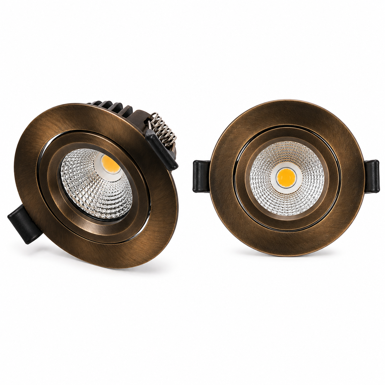 MDRLED® LED Inbouwspot Slim-Fit 4/6W | CCT | Donker Brons
