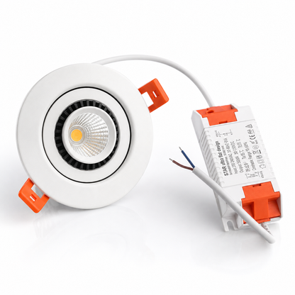 MDRLED® LED Inbouwspot 5W CCT | Dimbaar | Kantelbaar | Wit