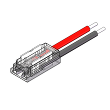 LEDstrip Aansluitsnoer 15cm | 5mm | Single Color | COB/SMD | IP20 | Per 10 Stuks
