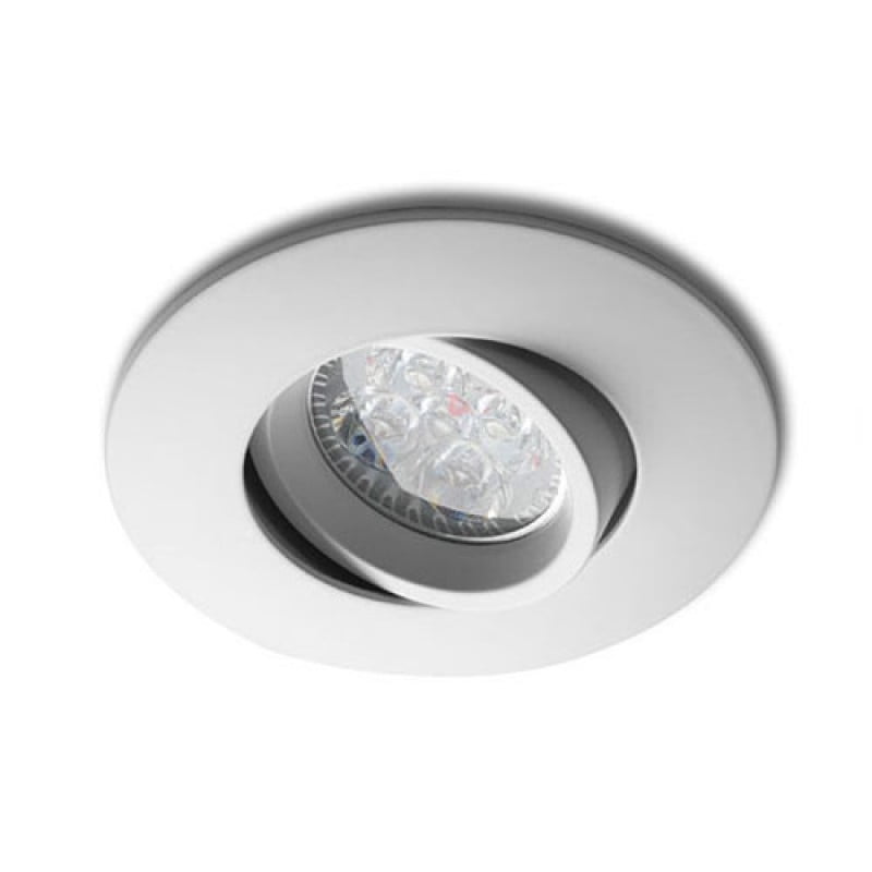 GU10 ARMATUUR  KANTELBAAR ZWART,WIT,ZILVER  Ø70mm MR16 IP22 Proledpartners®