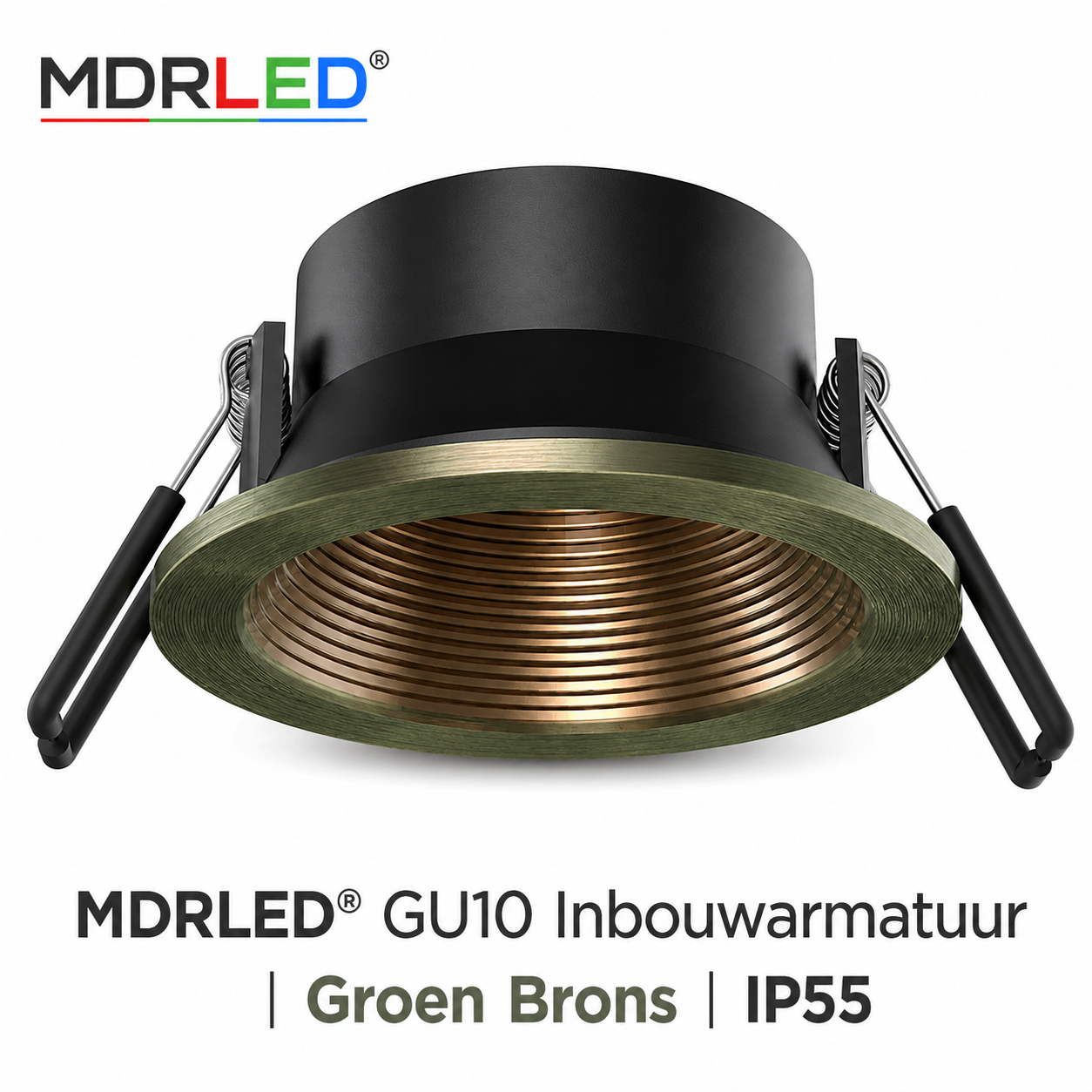 MDRLED® GU10 Inbouwspot | IP55 | 4/6W CCT | Dimbaar