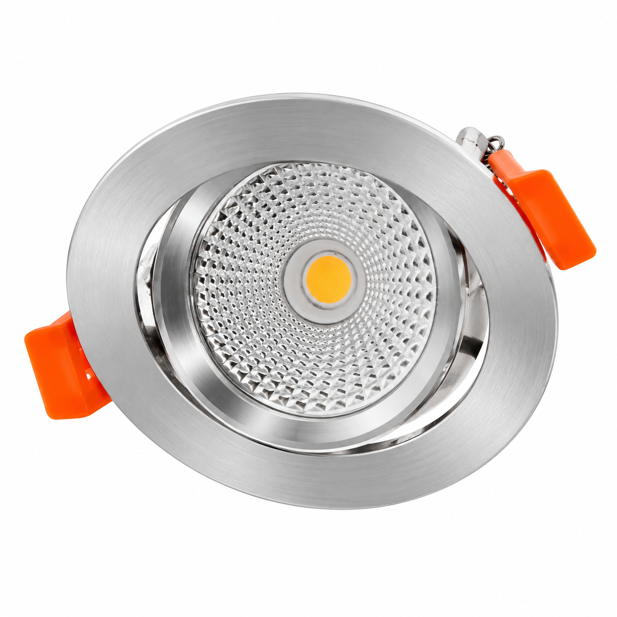 MDRLED® LUNA LED Inbouwspot 5W | Dim to Warm | Zilver | IP42