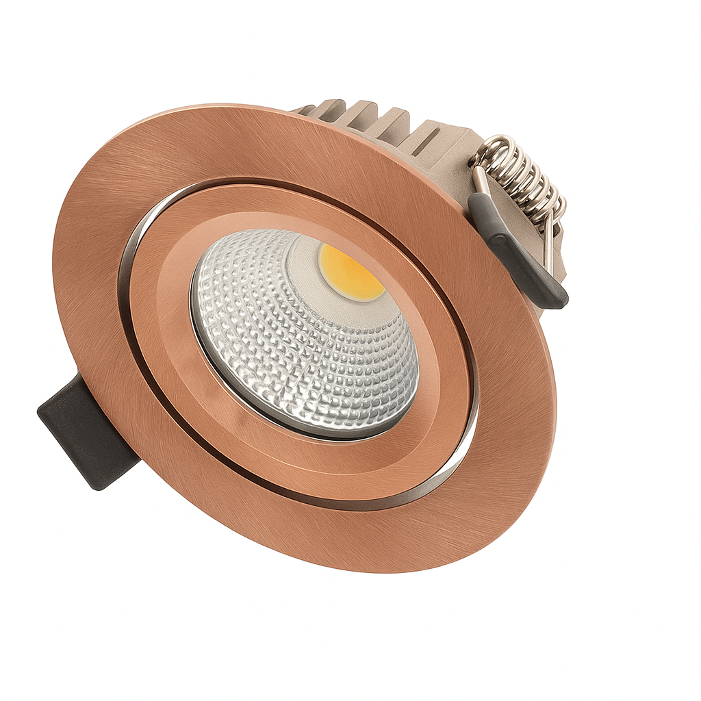 LED-Einbaustrahler Slim-Fit 5W Dimmbar Kupfer 2700K/3000K MDR LED®