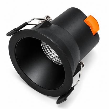 LED Inbouwspot Mira 6W – Zwart – 4000K – Dimbaar – IP44