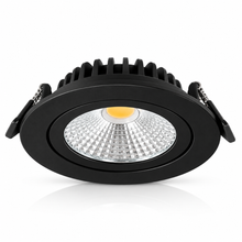 MDRLED® LUNA LED Inbouwspot 5W | 2200K | Dimbaar | Zwart | IP42