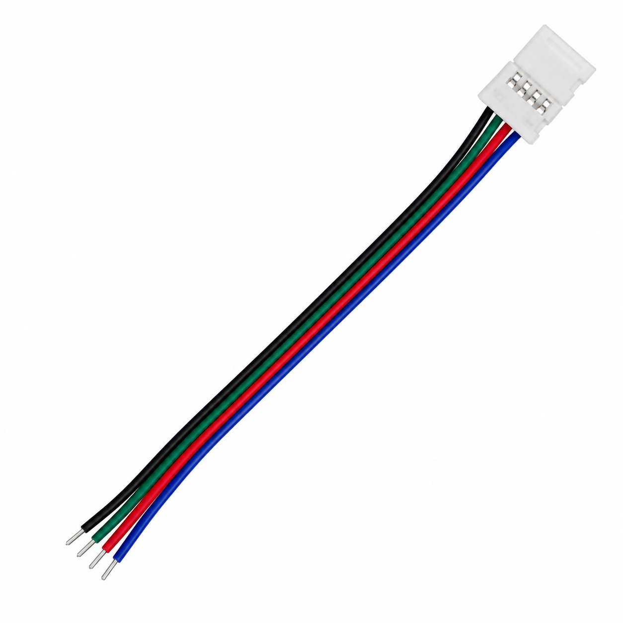 MDRLED® LED Strip RGB Klikconnector | 4-PIN | 10mm | 50cm | 50 Stuks