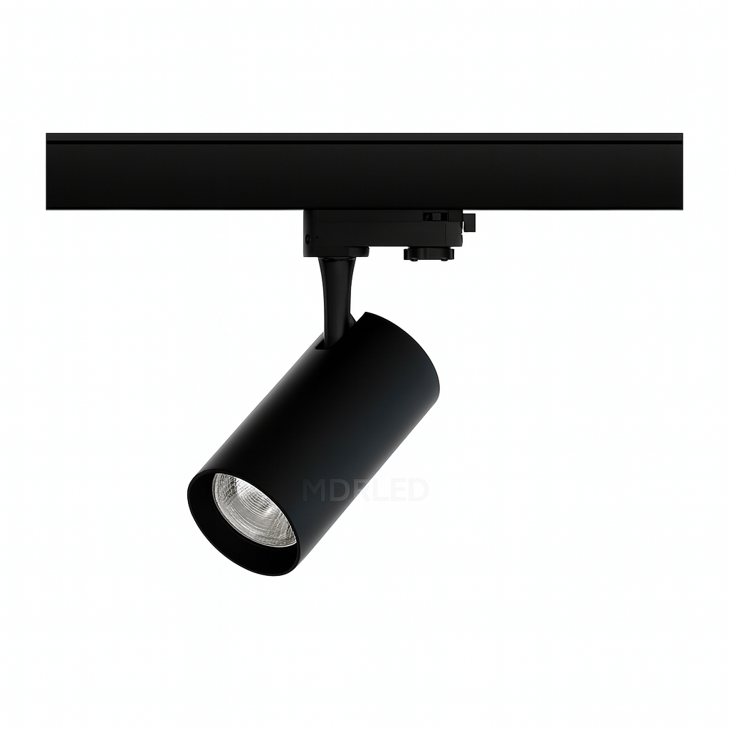 3-PHASEN-SCHIENENSTRAHLER 20W SCHWARZ 3000K,4000K MDRLED®