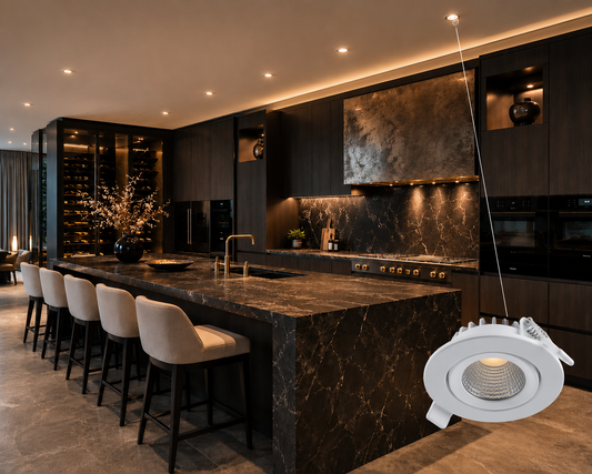 MDRLED® LUNA LED Inbouwspot 4/6W | CCT | Wit | Dimbaar | IP65