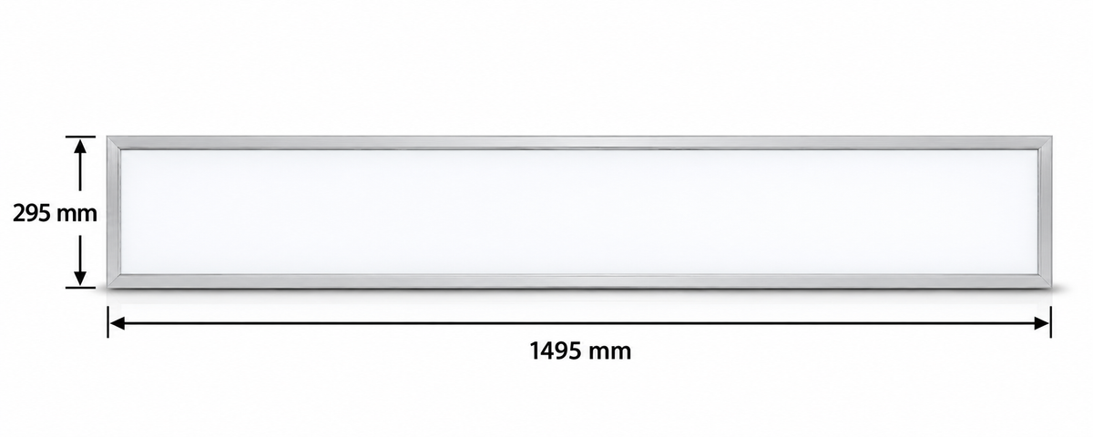LED Paneel Dover 150x30cm – 40W – RGB+CCT – Opruiming