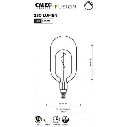 Calex LED kula Sundsvall E27 4W 250LM ściemnialna MDRLED