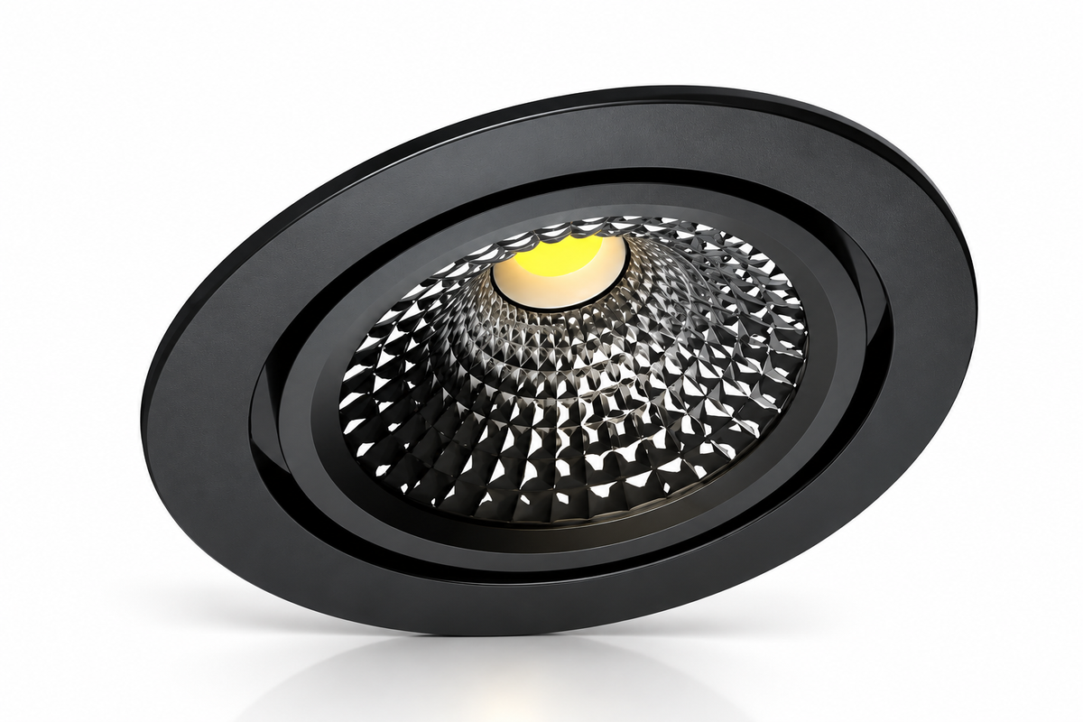 LED inbouwspot Slim-Fit | Ø68-78mm | 5W | Dim2Warm | Zwart