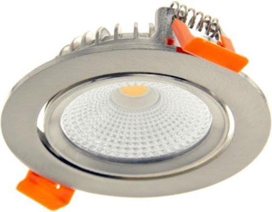 Led Inbouwspot - Slim-Fit - Varda - 23mm - Dimbaar - 5W - Zilver - Dim2Warm