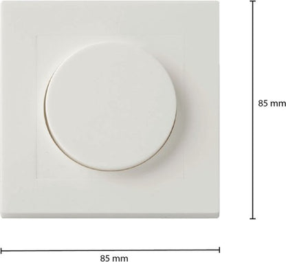Universele LED Dimmer 0.5-200W Inbouw + Afdekplaat – Schakelaar