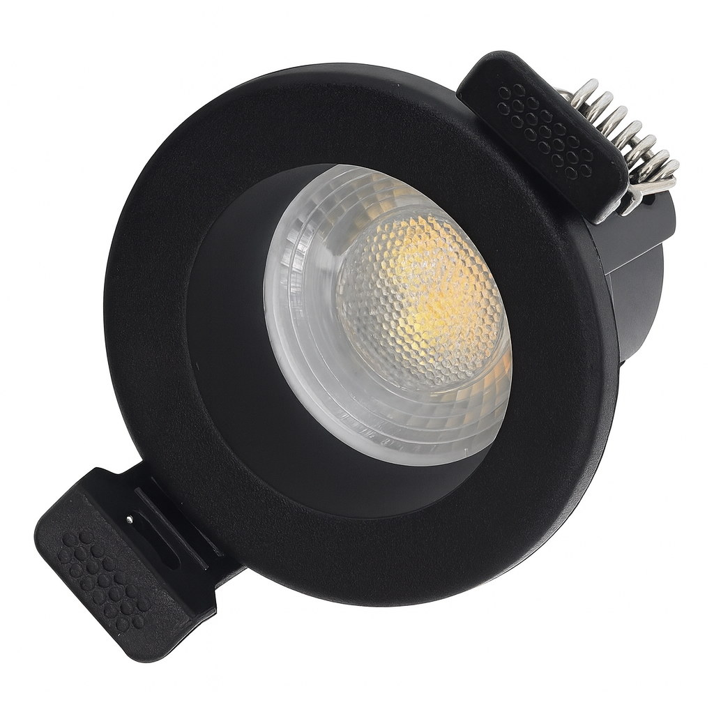 LED Inbouwspot Mimi 4W | MDRLED® | Zwart | Dimbaar | IP65 | CCT-schakelaar Actie