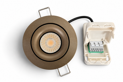LED Inbouwspot Donkerbrons 4/6W CCT | CRI >98