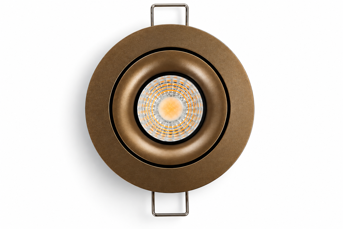 LED Inbouwspot Donkerbrons 9/12W CCT | CRI >98