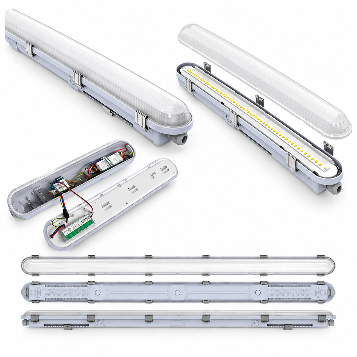 MDRLED® LED Batten 35–60W 150cm | CCT | Noodunit | Merrytek Sensor | Philips Driver