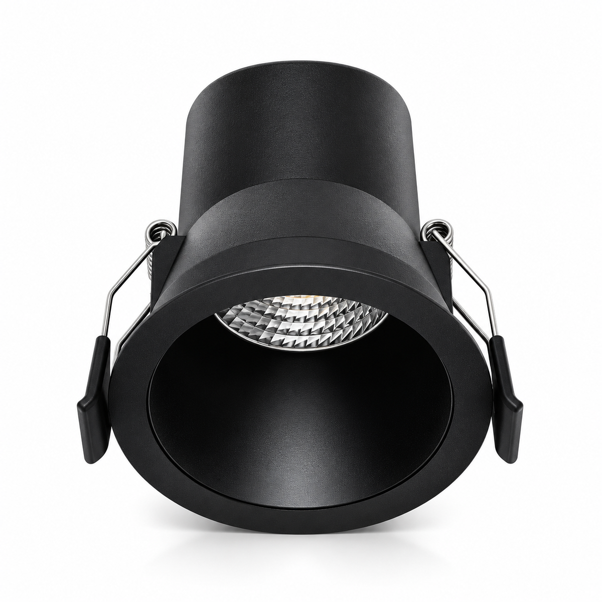 LED Inbouwspot Mira 6W – Zwart – 4000K – Dimbaar – IP44