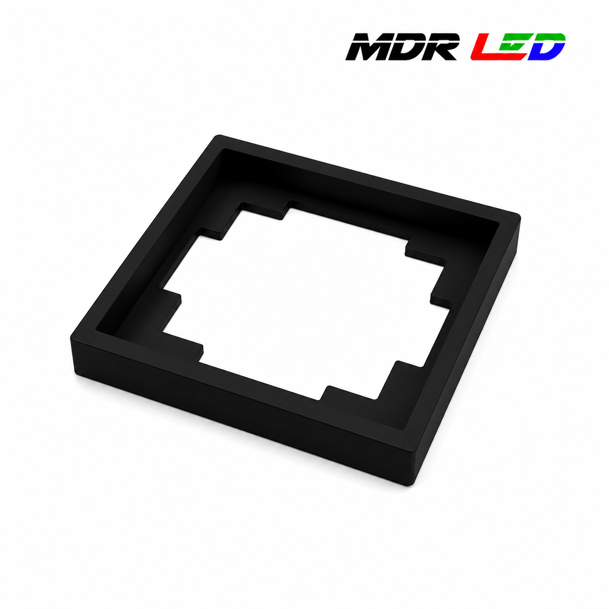 Afdekraam Wit/Zwart  1 t/m 4-Voudig MDRLED