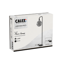 Lampa podłogowa Calex U-Line - E27 - czarna MDRLED