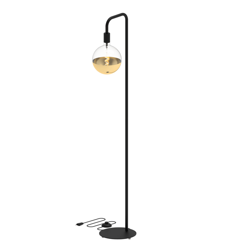 Calex U-Line Vloer Lamp - E27 - Zwart MDRLED