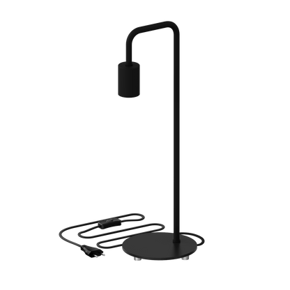 Lampa stołowa Calex U-Line - E27 - czarna MDRLED