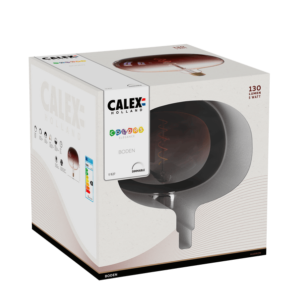 Calex Boden Marron LED Lamp - E27 - 5W - Dimbaar MDRLED®