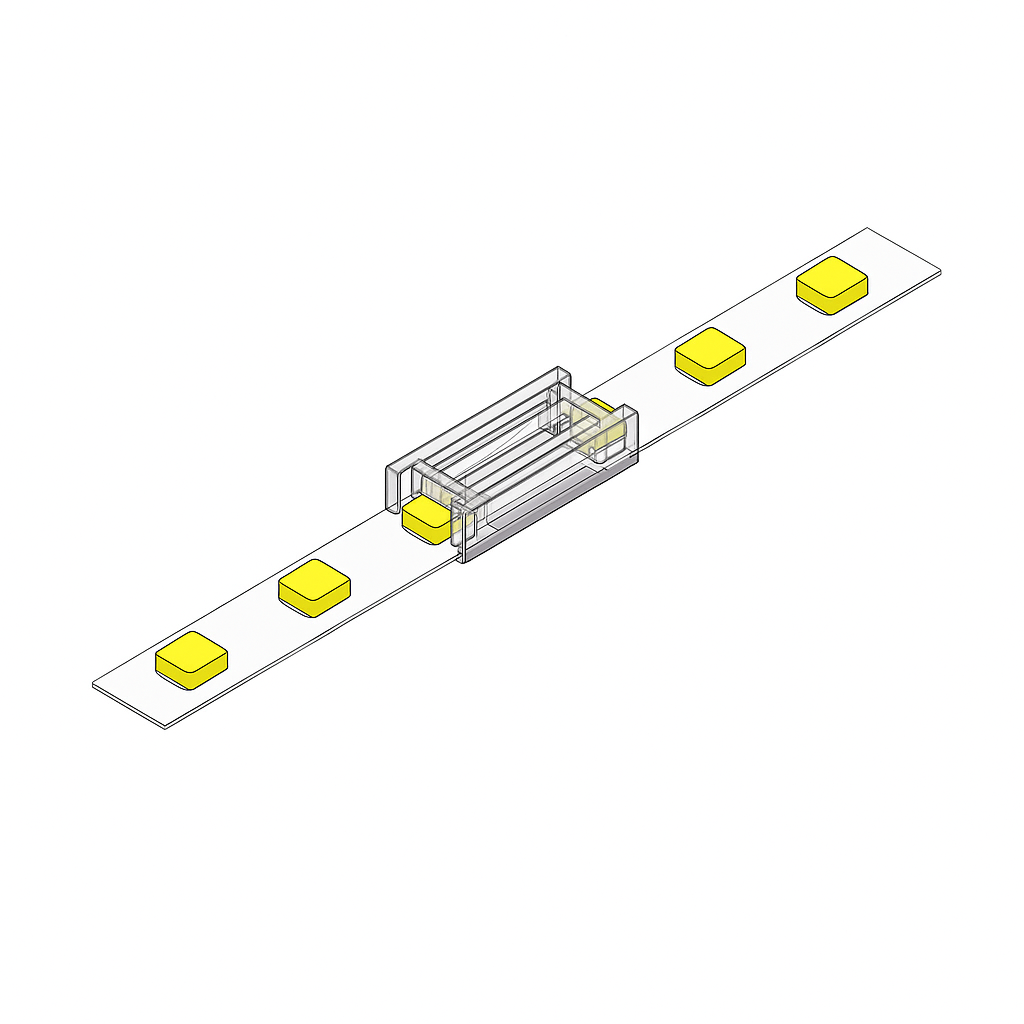 MDRLED® LED Strip Connector | 5mm | Single Color | COB/SMD | IP20 | Per 10 Stuks