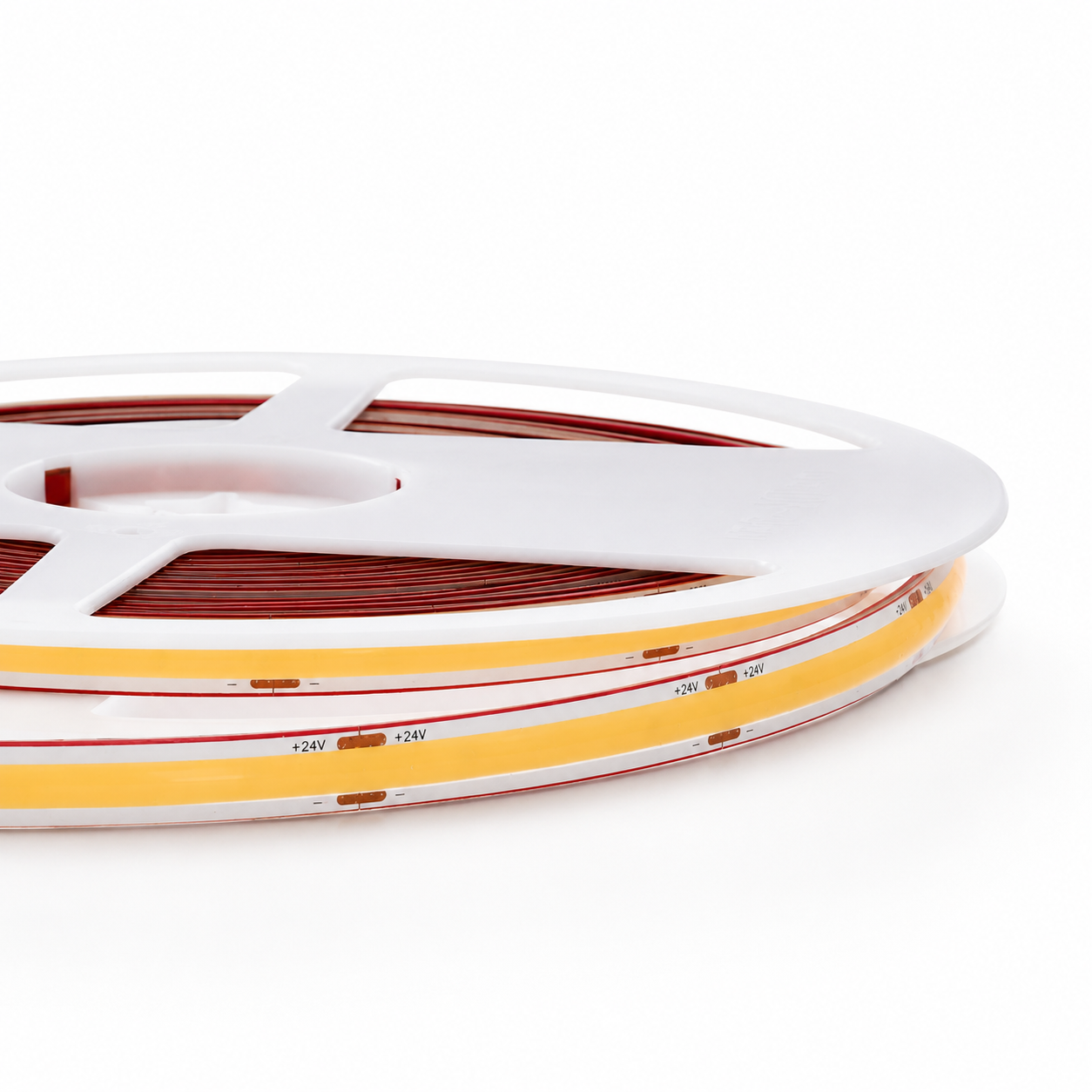 COB LEDstrip 24V | IP65 | 3000K | 5M | 10W/M | Vrij Knipbaar | MDRLED®