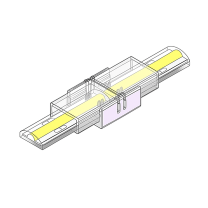 LED strip Connector IP65 | Single Color | COB/SMD | 8mm | Per 10 Stuks MDRLED®