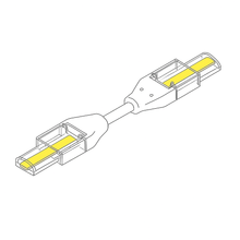 LEDstrip Connector IP65 | MDRLED® | Single Color | 8mm | Per 10 Stuks
