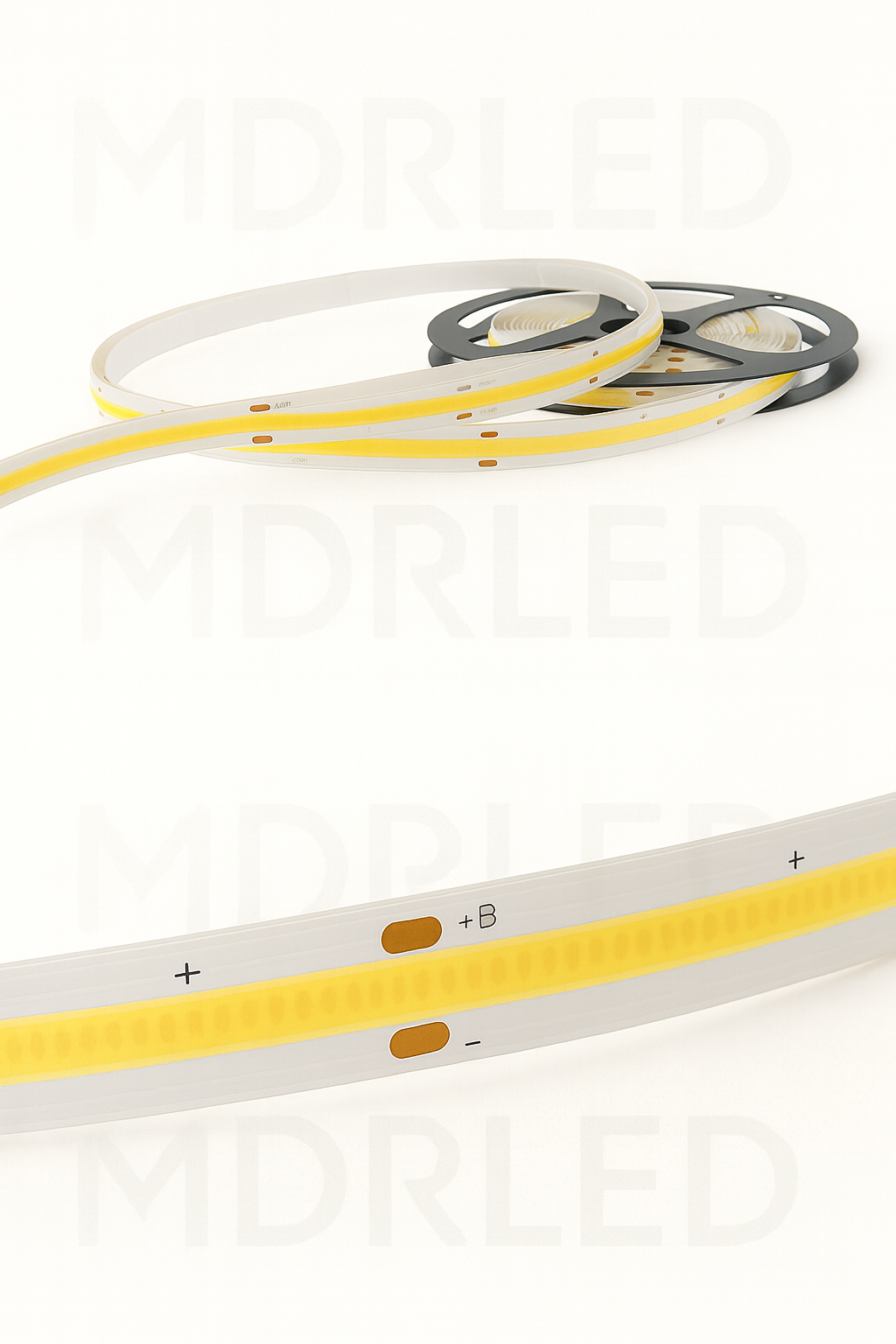 COB LED Strip 3mm | 24V | 5000K | Dimbaar | Ultradun | MDRLED®